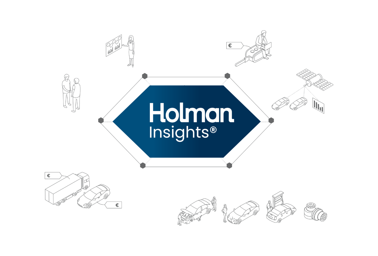 Holman Insights Fuhrparkmanagement Software für Transparenz über Fahrzeuge, Kosten und laufende Prozesse