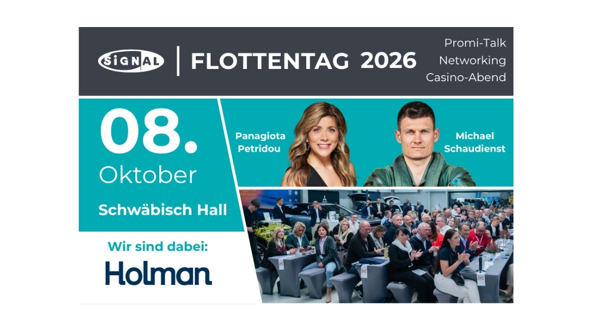 SIGNal Flottentag 2026 in Schwäbisch Hall mit Vorträgen, Networking und Ausstellern aus der Fuhrparkbranche.