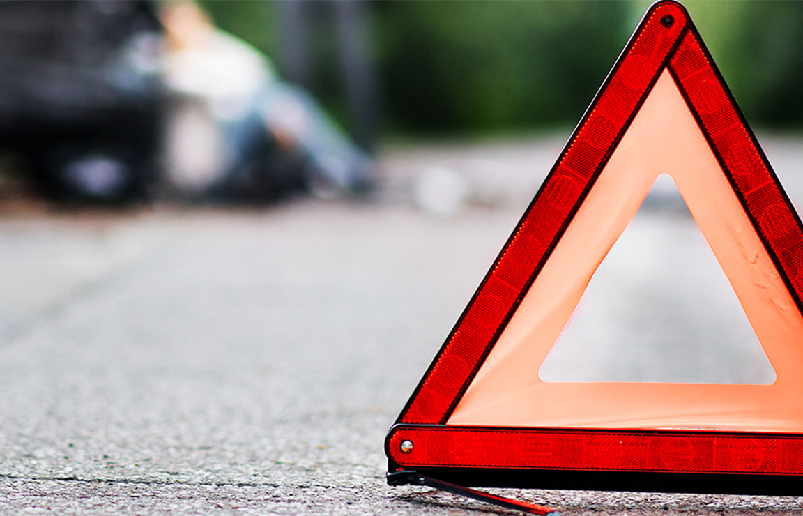 a close up of a triangle