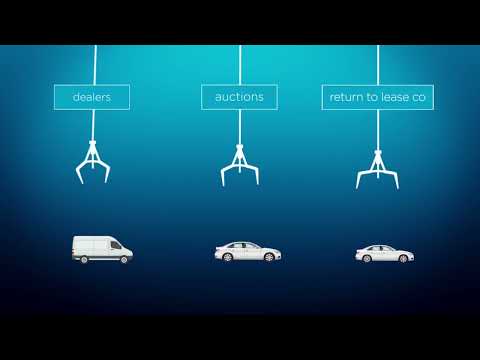 a group of cars with a crane hook