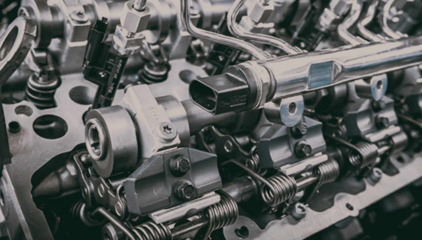 a close up of a machine