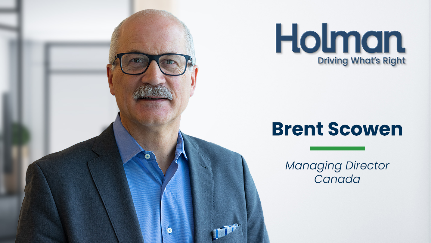 Brent Scowen Joins Holman as Managing Director