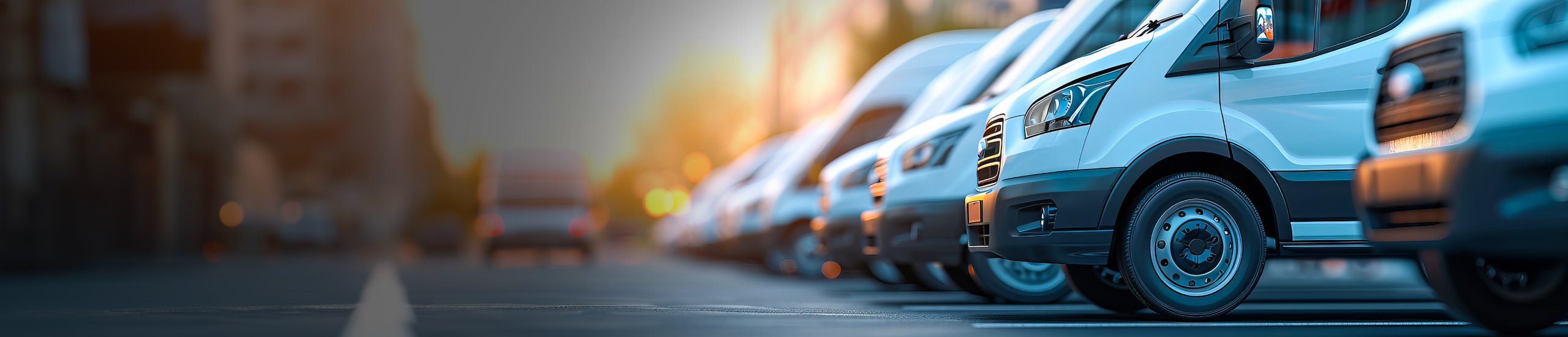 a row of cars parked in a row
