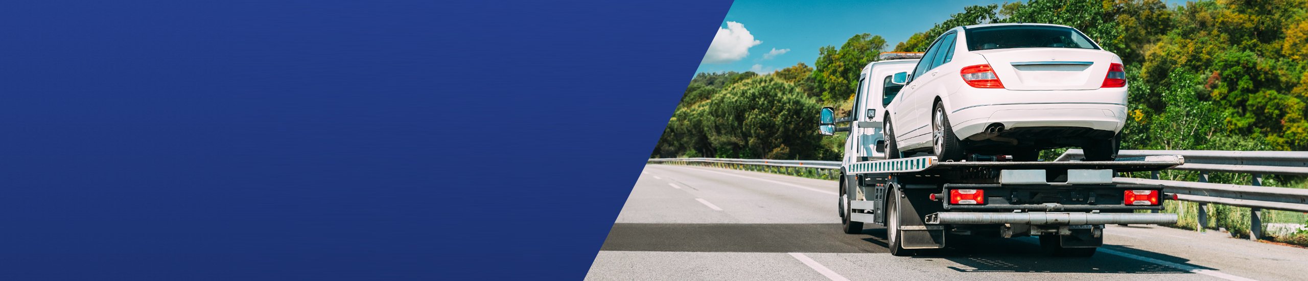 Cars being transported on a truck