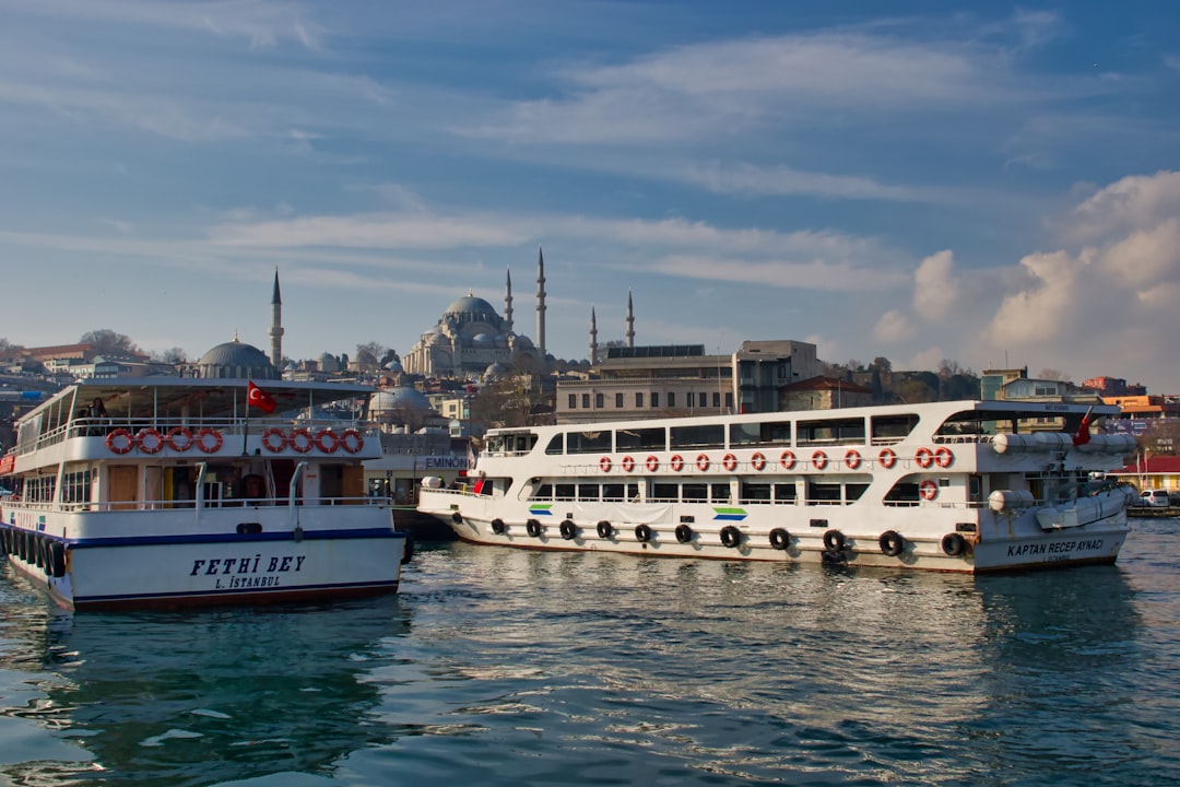 Inside the Grand Bazaar in Istanbul with colorful lamps and textiles
