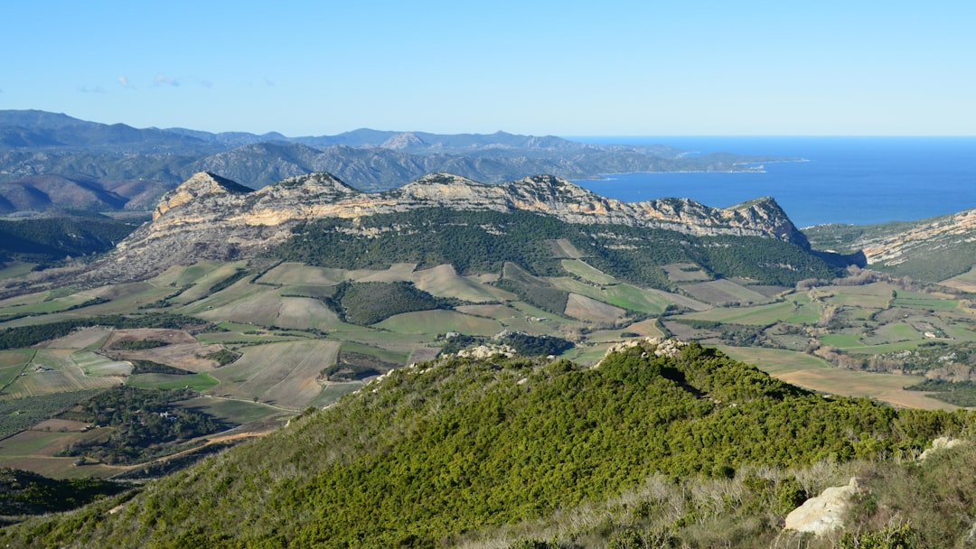 Pristine sandy beach of Palombaggia in southern Corsica