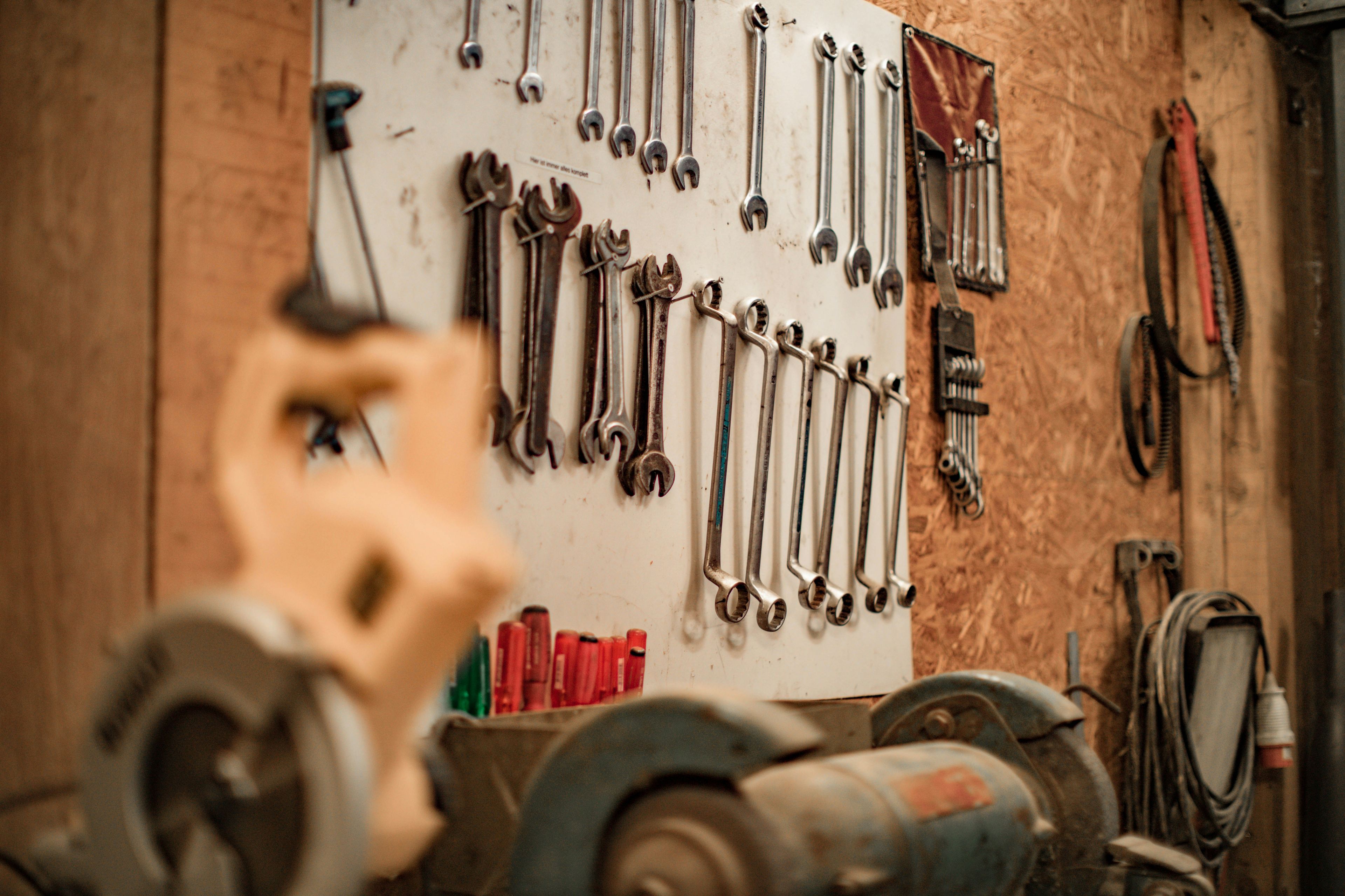 Workshop bay ready for a scheduled appointment in Qatar