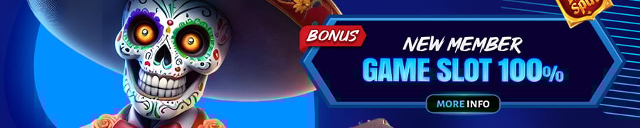 BONUS NEW MEMBER SLOT 100%