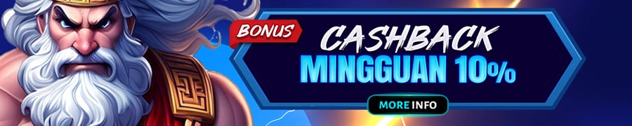 BONUS CASHBACK 10% SLOT GAME