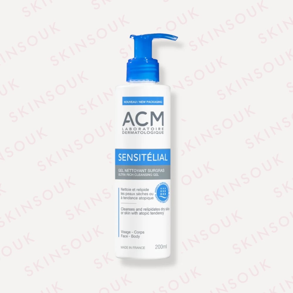 Sensitélial Gel Nettoyant Surgras