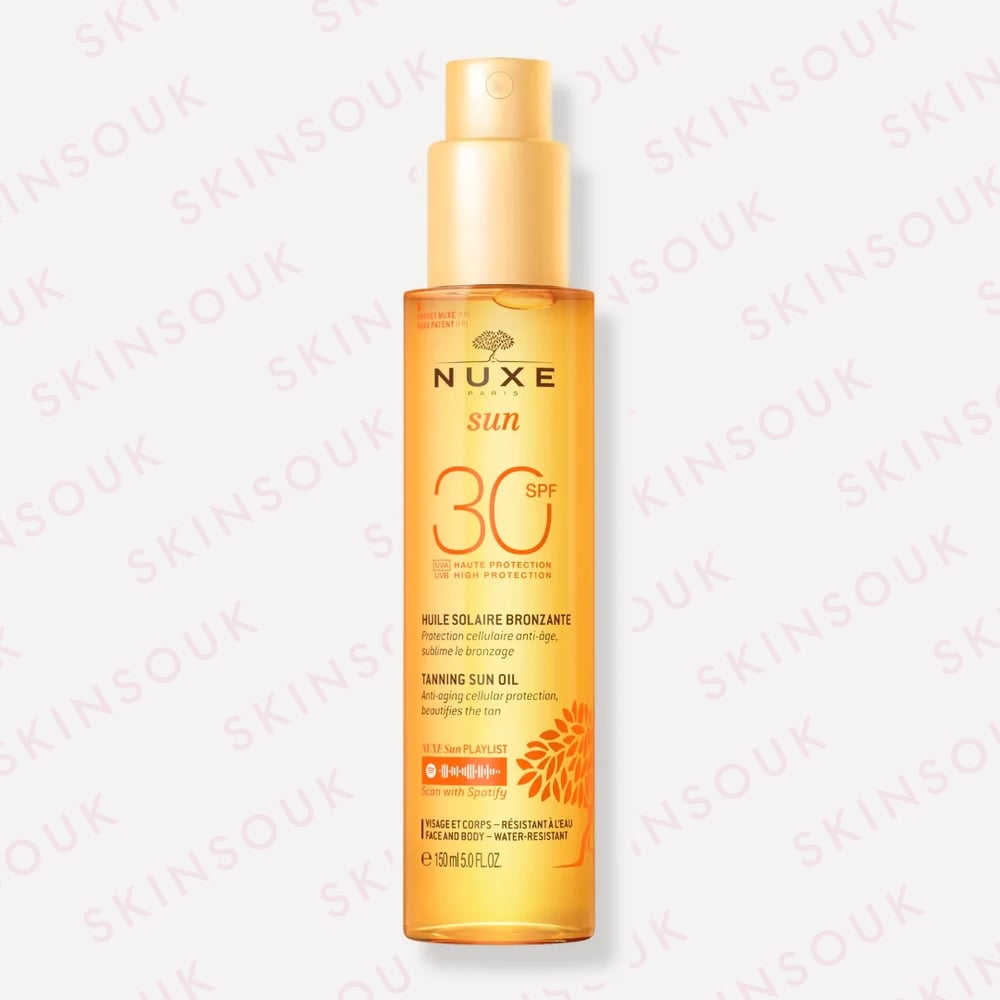 Sun Huile Solaire Bronzante Visage Et Corps Spf30