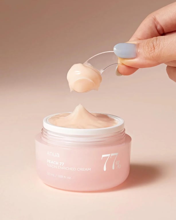 Peach 77 Niacin Enriched Cream - Image 2