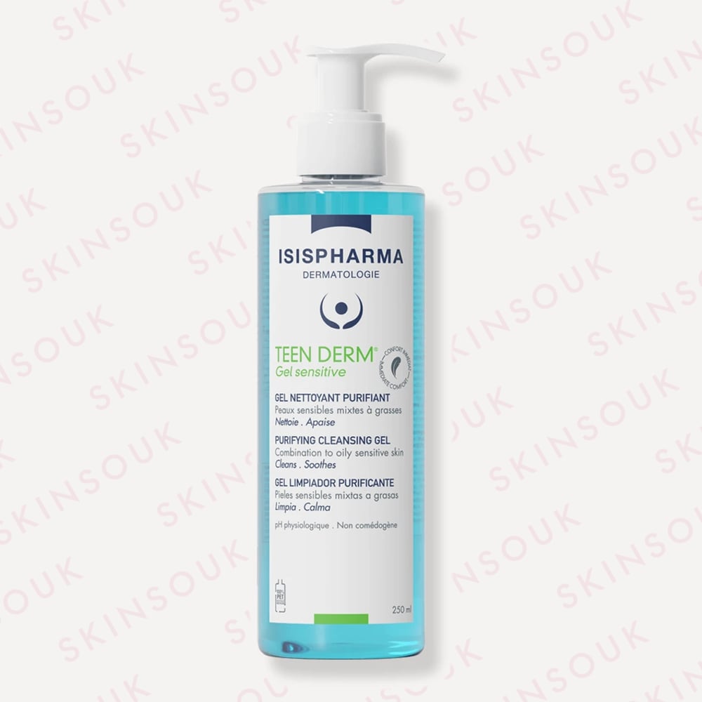 Teen Derm Gel Sensitive Gel Nettoyant Purifiant