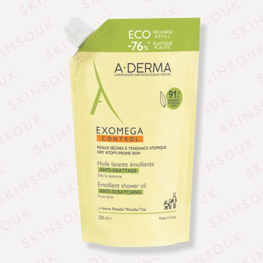 Exomega Control Huile Lavante Émolliente Anti-Démangeaisons