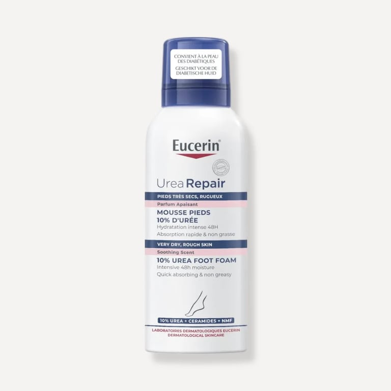 Urearepair Plus Mousse Pieds 10% D'urée