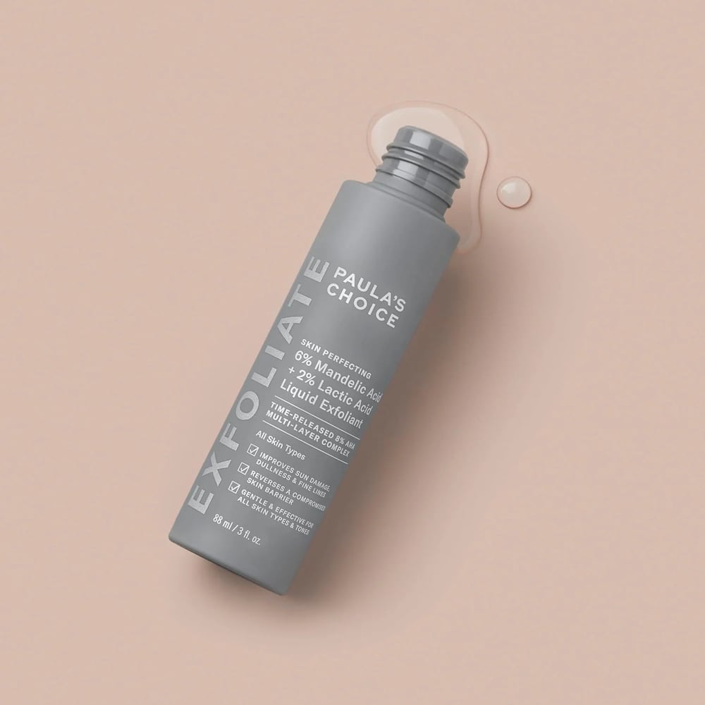 Skin Perfecting Exfoliant Liquide AHA 6 % Acide Mandélique + 2 % Acide Lactique - Image 2