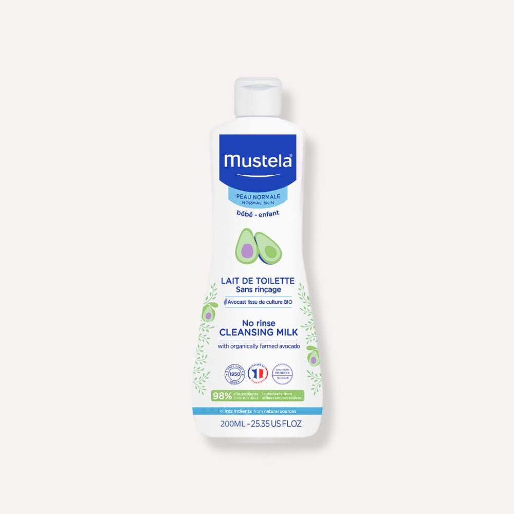 Lait de toilette sans rinçage à l'avocat BIO