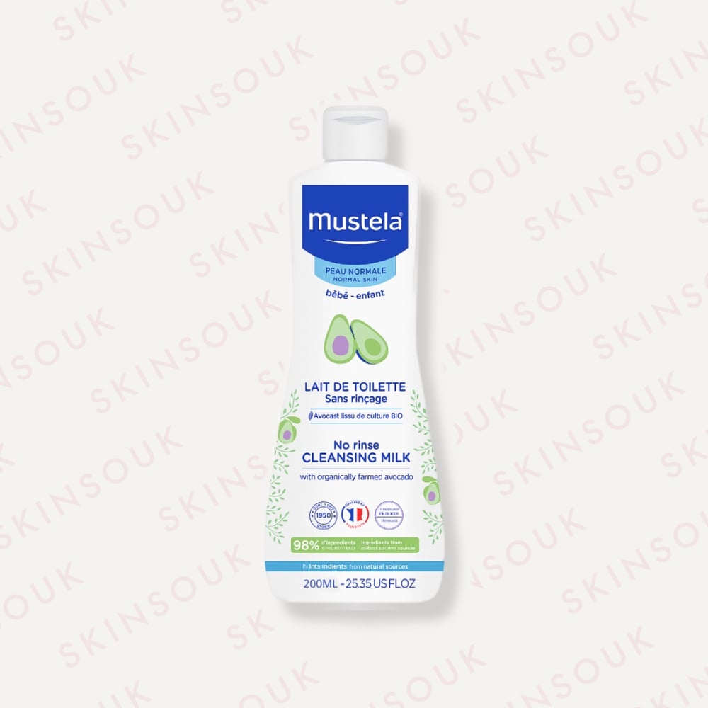Lait de toilette sans rinçage à l'avocat BIO