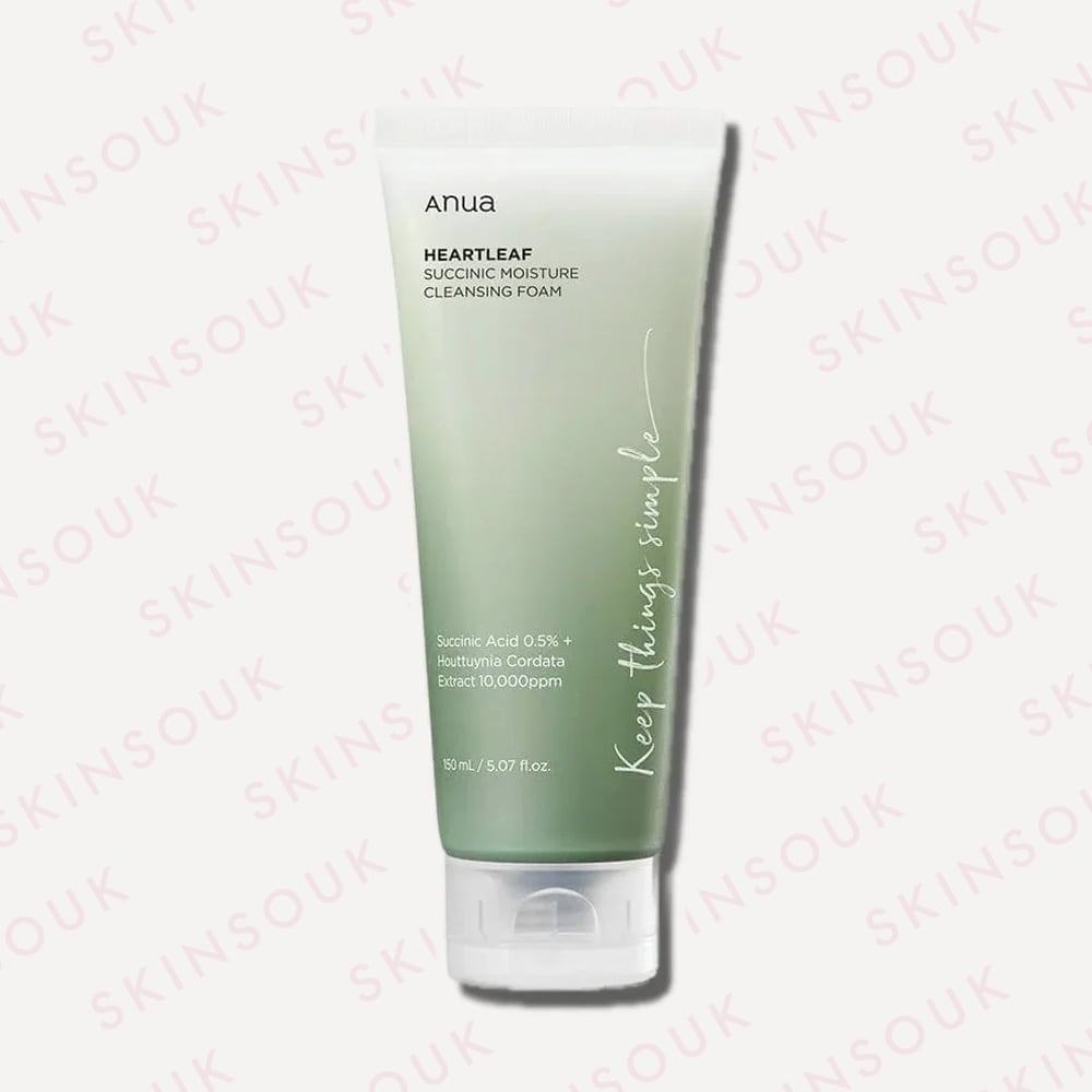 Heartleaf Succinic Moisture Cleansing Foam