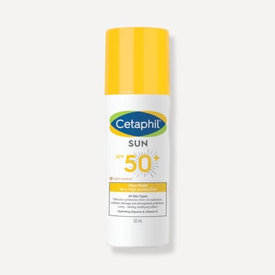 Fluide Solaire Visage Teinte Spf50+