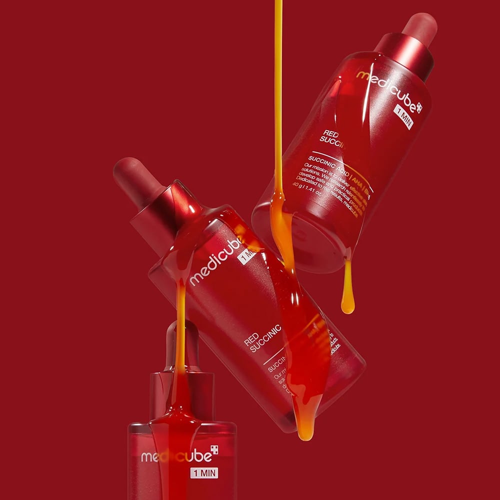 21% Red Succinic Acid Cleansing Booster Serum - Image 2
