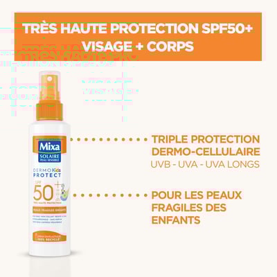 Dermo Kids Protect Spray Solaire SPF50+ - Image 2