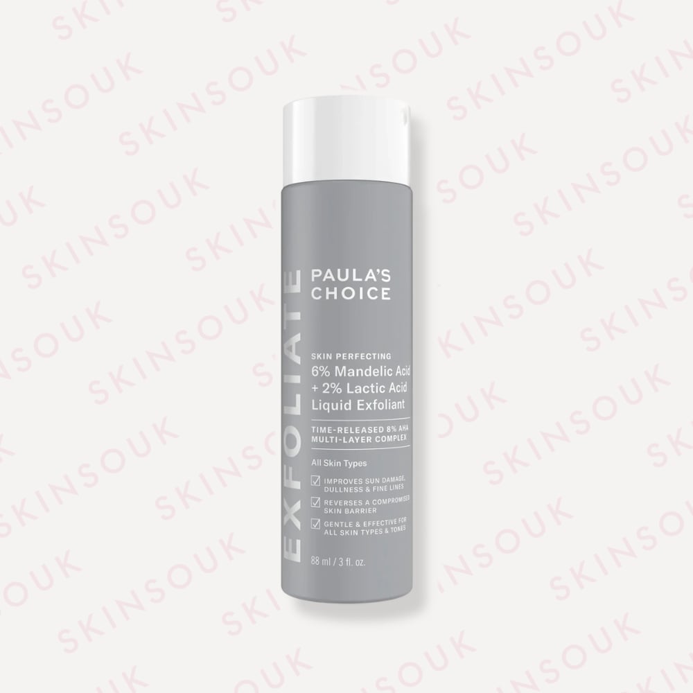Skin Perfecting Exfoliant Liquide AHA 6 % Acide Mandélique + 2 % Acide Lactique