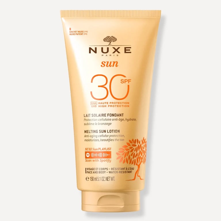 Sun Lait Solaire Fondant Visage Et Corps Spf30