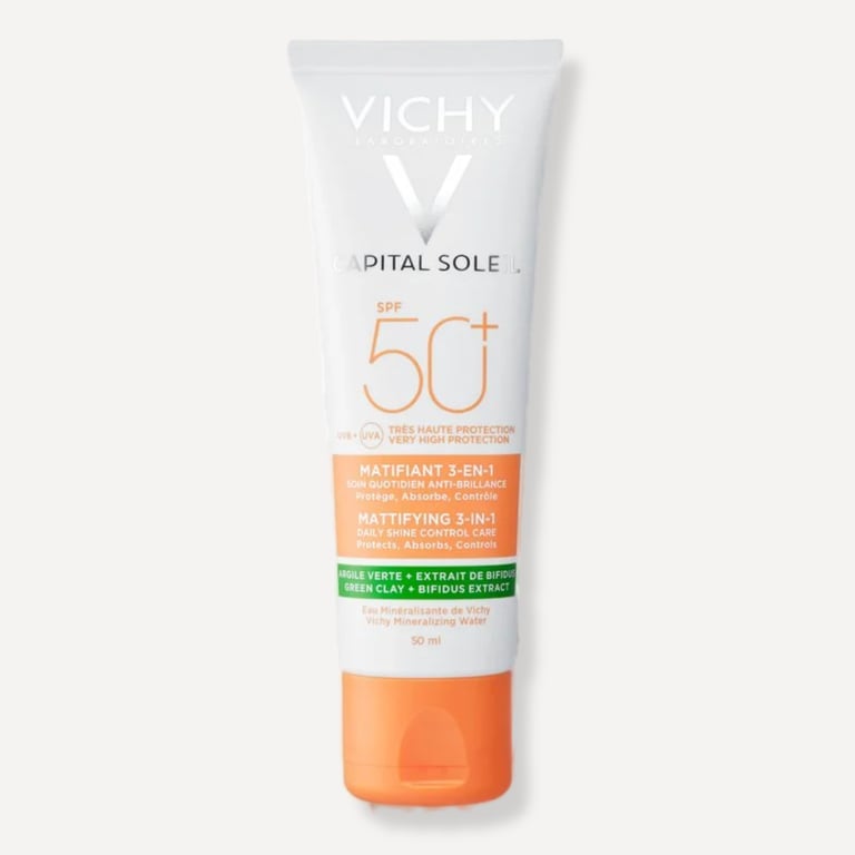 Capital Soleil Matifiant 3en1 Spf50+