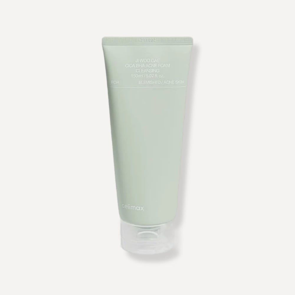 Ji Woo Gae Cica BHA Acne Foam Cleansing