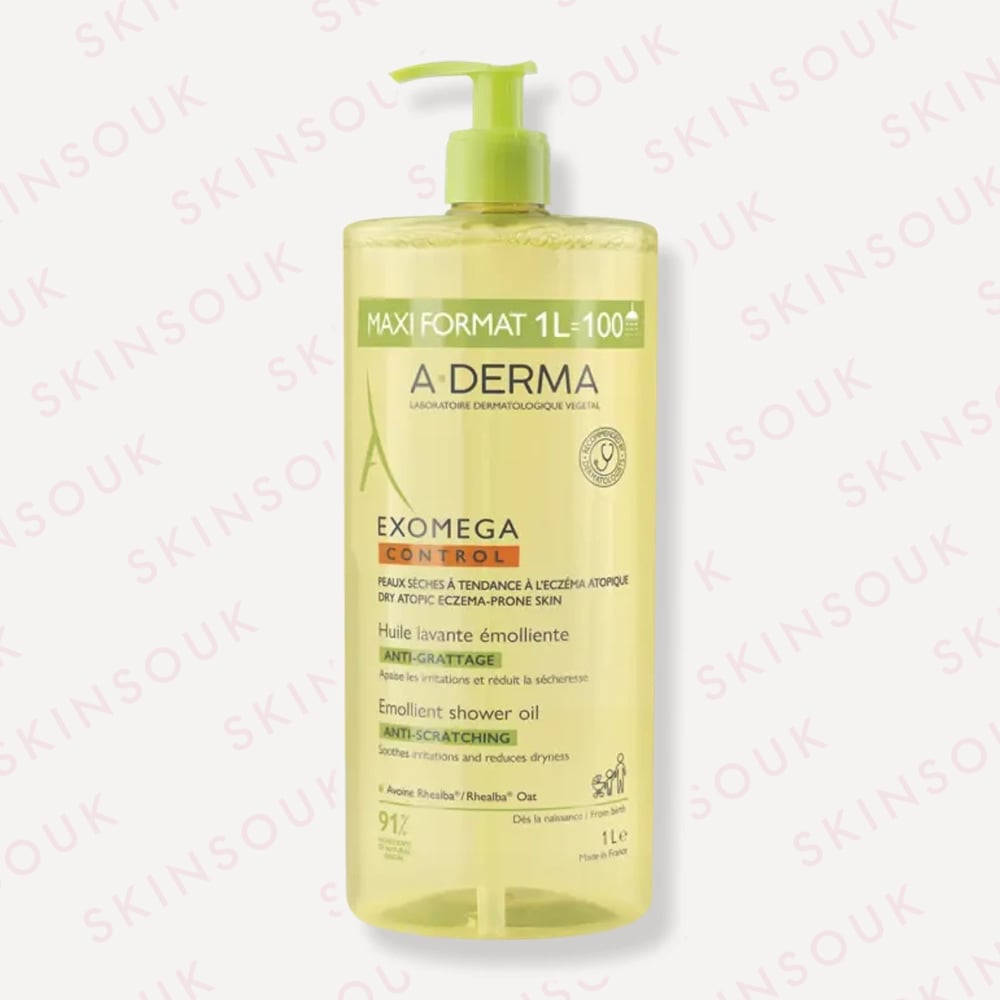 Exomega Control Huile Lavante Émolliente Anti-grattage