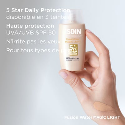 Fotoprotector Fusion Water MAGIC Light SPF 50 - Image 2