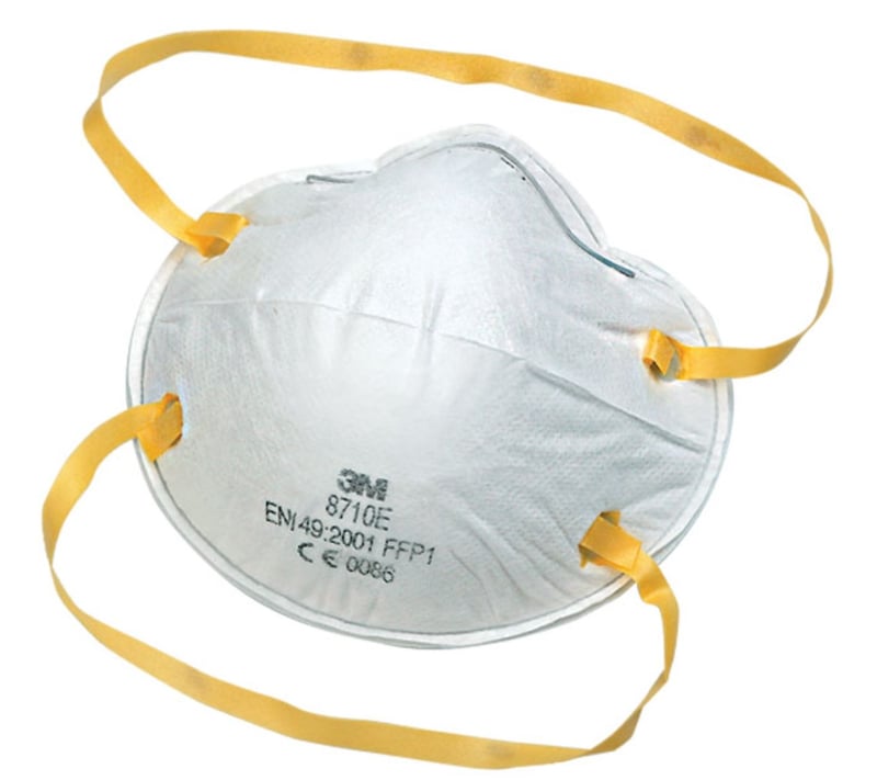 MASQUE JETABLE FFP1 SANS SOUPAPE EN COQUE