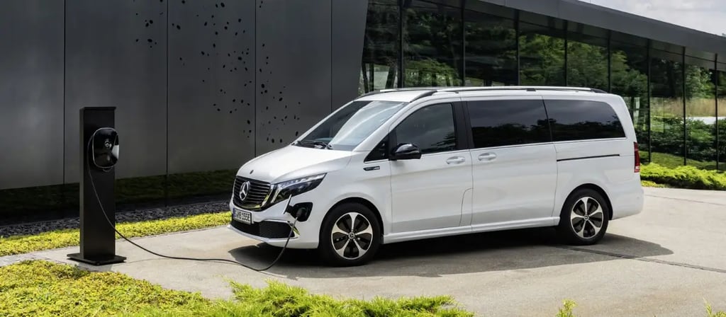 Véhicule utilitaire électrique Mercedes 