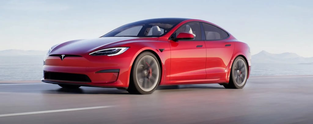 Voiture électrique à grande autonomie - Tesla MS