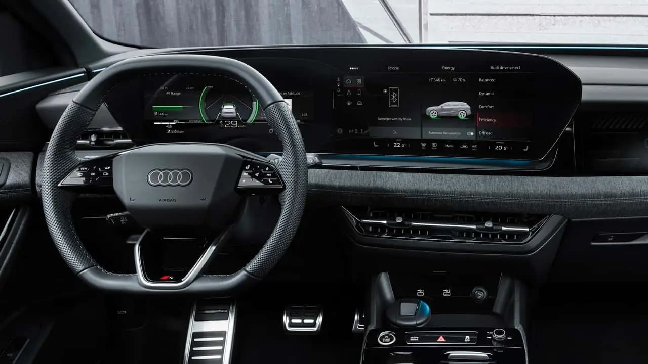 audi q6 e-tron - intérieur