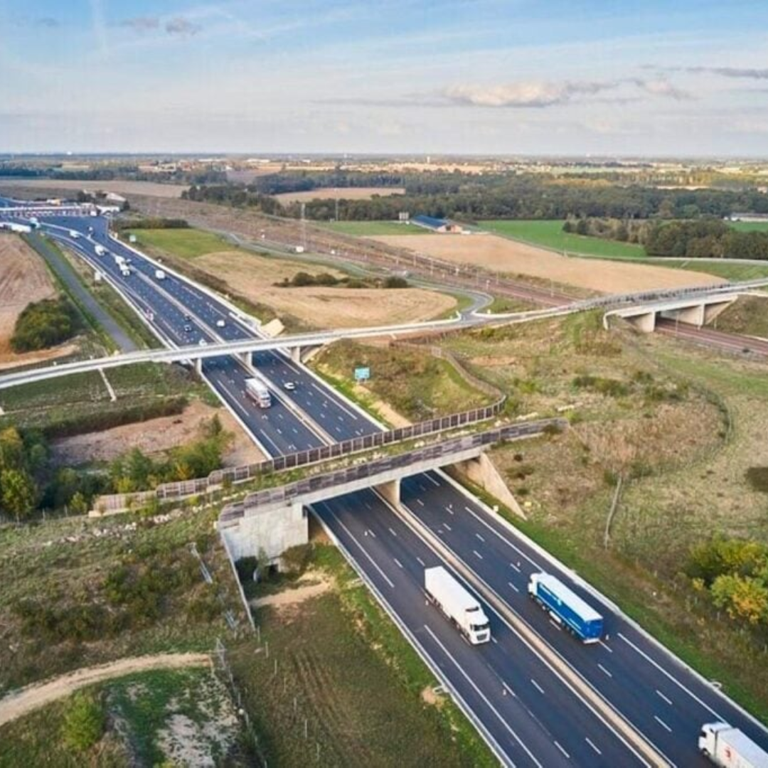 Recharge sans fil sur l'autoroute A10