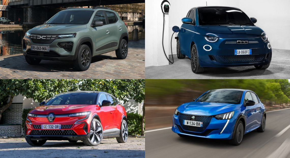 Gamme de voitures électriques disponibles en France