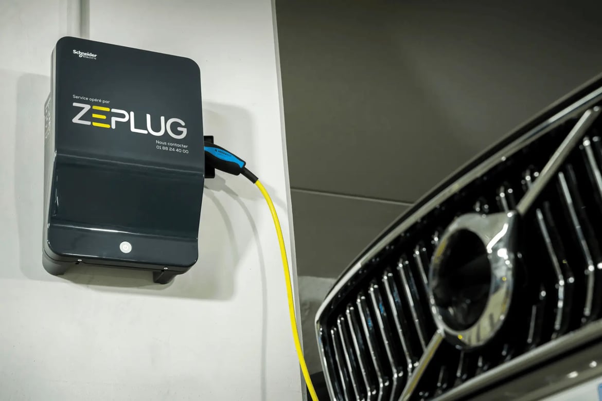 Déménager avec borne de recharge