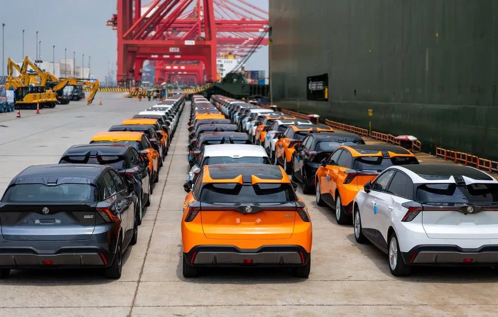 Véhicules chinois taxés