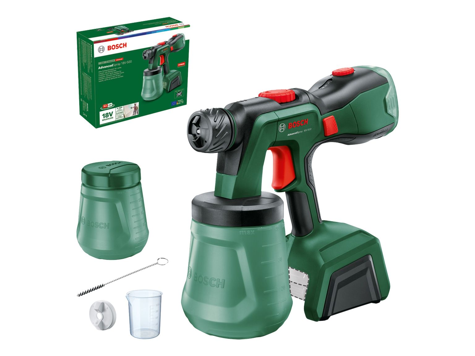 Bosch 18V Advanced Paint Sprayer - Skin Only | Trade Tested