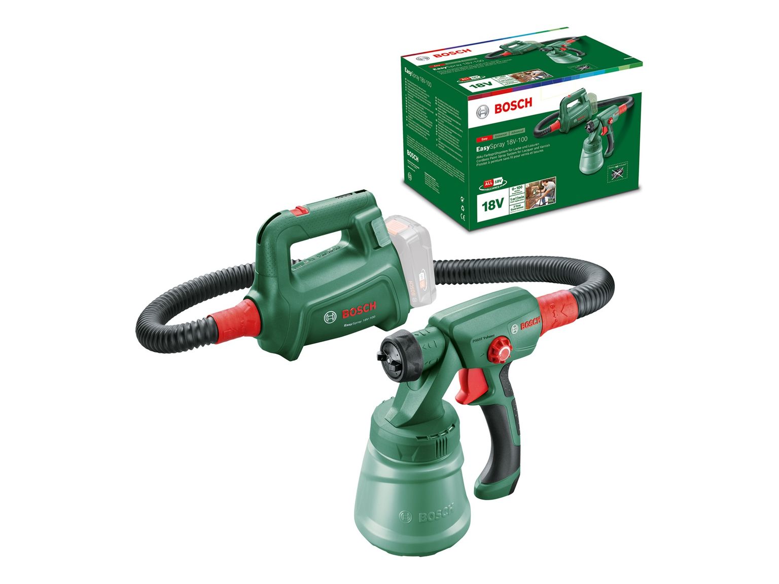 Bosch 18V Easy Paint Sprayer - Skin Only | Trade Tested