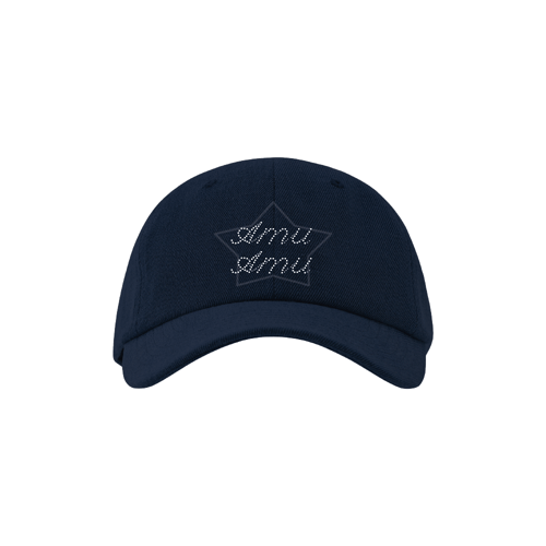 데님 볼캡위에 인쇄된 이미지