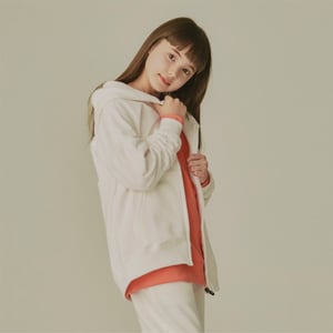 필잇 시그니처 사계절 후드 집업 (쭈리) (키즈)의 이미지