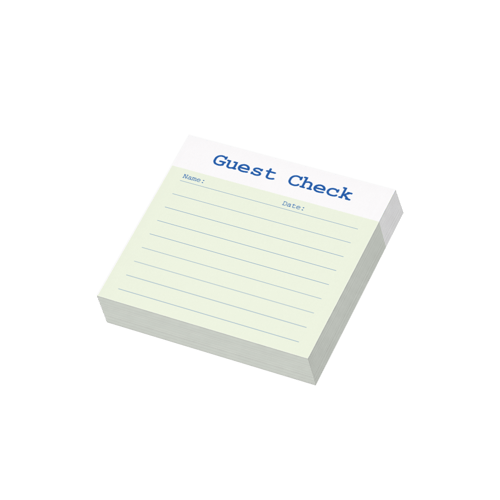 메모패드 (80x80mm) (10권)위에 인쇄된 이미지