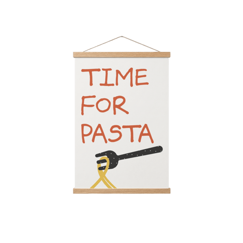 우드 행잉 포스터 (A3)위에 인쇄된 이미지