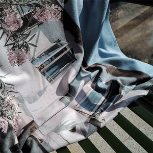 비치 타올의 이미지