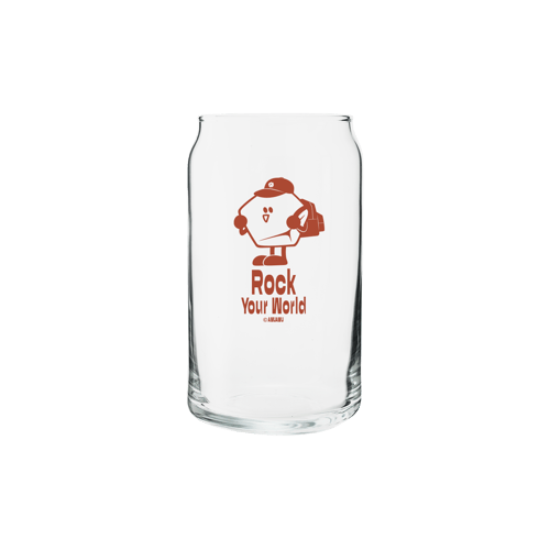 비어캔 글라스위에 인쇄된 이미지