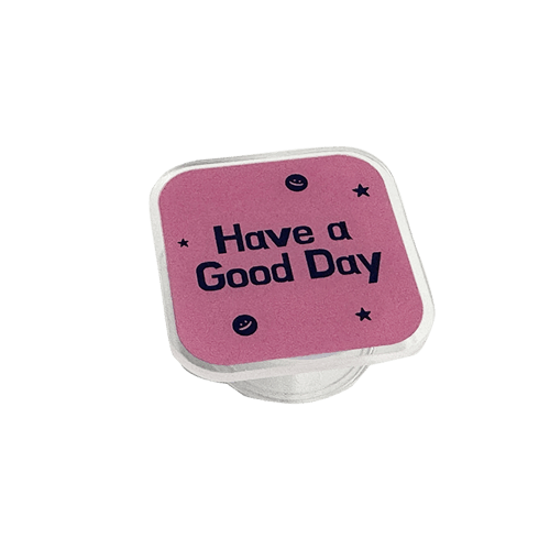 네모 아크릴 스마트톡위에 인쇄된 이미지