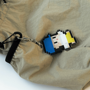 자유형 아크릴 키링 L (8cm)의 이미지